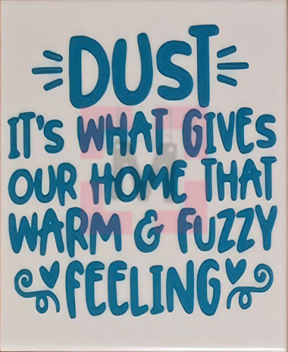 ❤ Tegeltje 'Dust' 15 x 15 cm